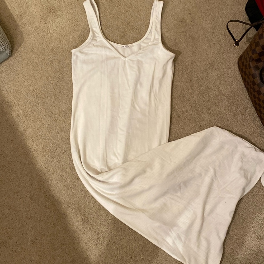 BB Dakota Steve Madden midi sleeveless dress